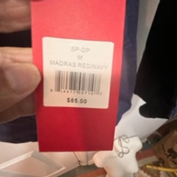 Southern Proper medium windbreaker  blue and red NWT - Picture 5 of 6